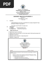 Summative Exam Lesson Plan | PDF