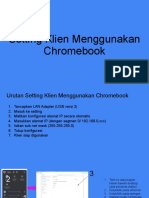 Setting Klien Menggunakan Chromebook