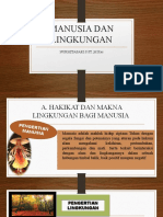 Manusia Dan Lingkungan