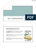 Tema4 Evapotranspiracion