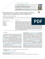 Microbiological Indoor Air Quality of Hospital Buildings With D