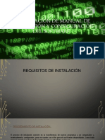 Elaboración de Manual de Instalación y Configuración de Software