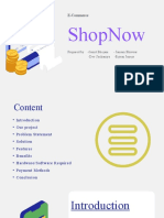 E-Commerce Project Proposes Online Local Shopping