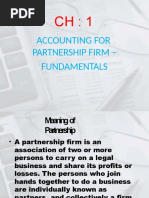 Fundamantal of Partnership PPT As On 21 12 2020