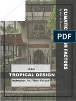 Tropical Design: Instructor: Ar. Albert Pascua