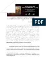 A Querela Do Padroado Imperial Brasileiro: Da Constituição de 1824 À Bula Praeclara Portugalliae de 1827