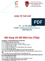 Chương 3. Chi phí giao dịch và thể chế