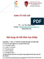 Chương 2. Lý thuyết cơ bản về kinh tế thể chế