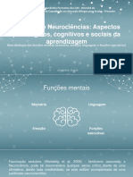 CogniCAo e Neurociencias Aspectos Cognitivo