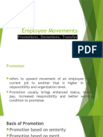Employee Movements