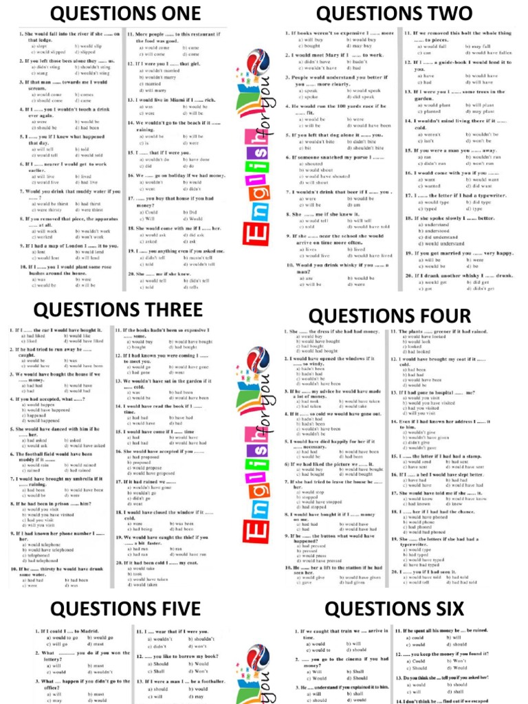 CONDITIONALS | PDF
