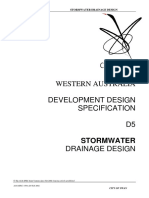 Design Specification D5 - Stormwater Drainage Design