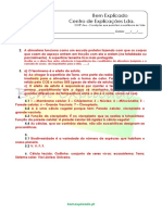 A - 1.1 - Ficha de Trabalho - Condições Que Permitem A Existência de Vida (4) - Soluções