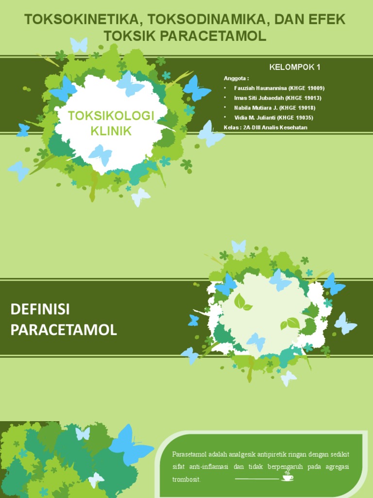 Toksikologi Paracetamol: Toksikokinetika dan Dinamika | PDF