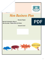 5 - RESUME Business Plan Simplifié