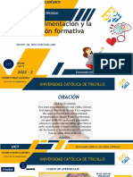 Retroalimentación y evaluación formativa