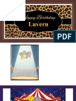 Double Luv Bday Banner