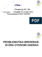 Problem-Problem Birokrasi Pelayanan Publik