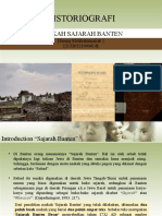 Sejarah Banten Historiografi New