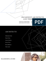 Prominent Architects and Their Projects