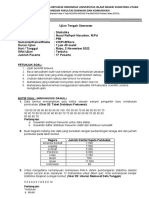 UTS STATISTIKA KPI B Semester V (NIM Ganjil)