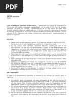 Carta desvinculacion sura