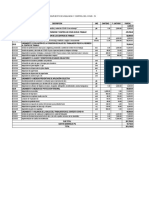 Presupuesto Estimado Covid 19 Por Obra