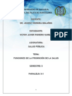 Funciones de La Promociã N de La Salud-Javier Romero