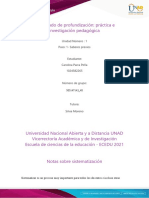 Notas Sobre Sistematización - Carolina Parra Peña