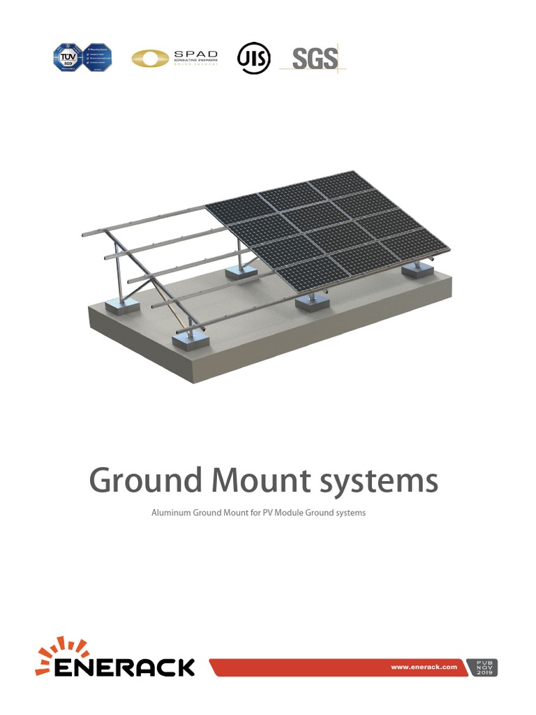Aluminum Ground Mount Systems for PV Modules | PDF | Strength Of ...