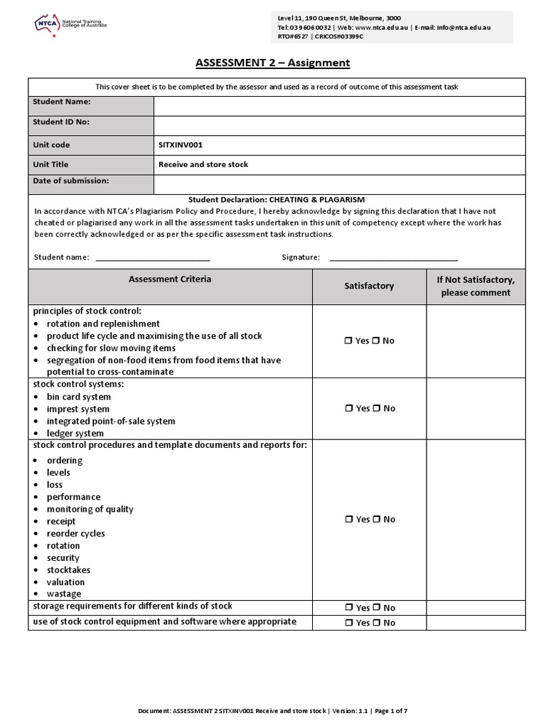 Stock Receiving & Storage Guide | PDF | Inventory | Vegetables
