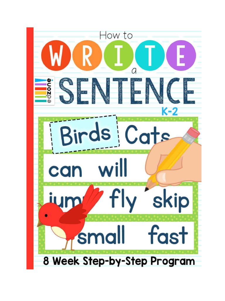 How To Write Sentences | PDF