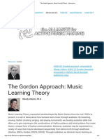 The Gordon Approach - Music Learning Theory - Allianceamm