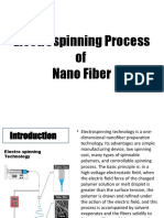 Electrospinning Process of Nano Fiber
