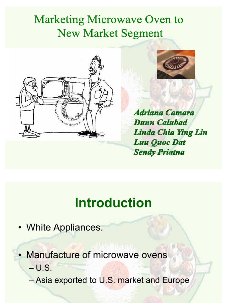 Marketing microwave ovens to a new market segment case study answers 08 picture