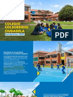 Brochure Colegio Ciudadela Educacion Colsubsidio