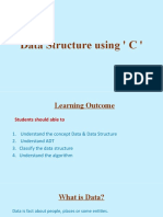 Unit 1 - Data Structure Using