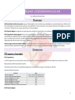 Enfermedad Cerebrovascular