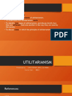 Utilitarianism Presentation