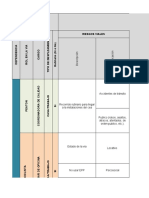 Matriz Clasificacion y Calificacion de Riesgos Viales