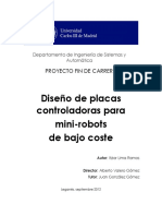 Tesis UCIII Madrid - Placas Controladoras para Minirobots