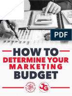 How To Determine Your Marketing Budget