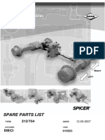 Spare Parts List: Type: Date