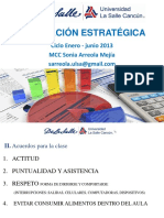 Curso de Planeacion Estrategica 2013