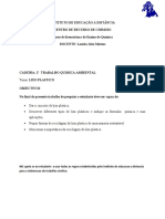 2-Trabalho de Quimica Ambiental