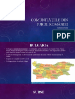 Comunitățiile Române Din Bulgaria v3