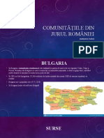 Comunitățiile Române Din Bulgaria v2