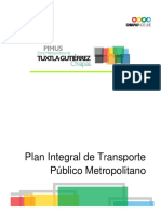 1.4. Plan Integral de Transporte Público Metropolitano (PIMU