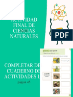 Actividad Final de Ciencias Naturales