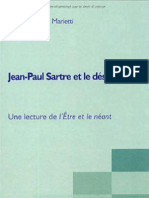 Une Lecture de L Être Et Le Néant